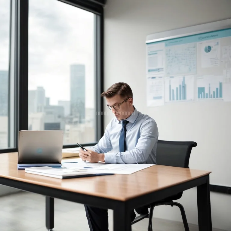 Dirigeant en pleine réflexion dans une salle de formation Norlaven